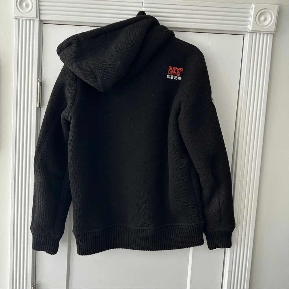 SUPERDRY‎ Black Hooded Jacket, So Warm